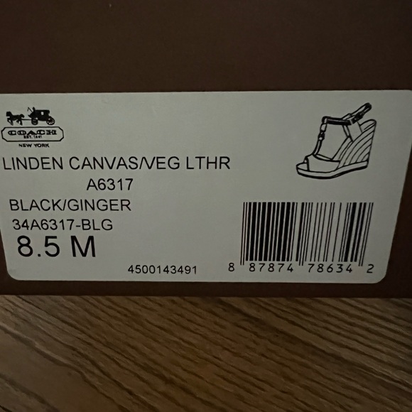 Coach platform wedge sandals women’s - Picture 11 of 11